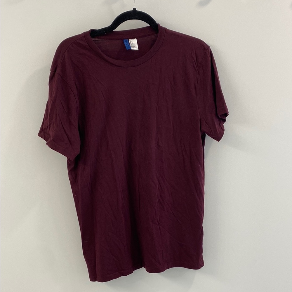 H&M Maroon Tee - Men Large